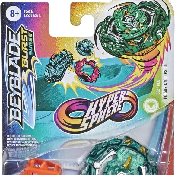 Beyblade Burst Rise Hypersphere Poison Cyclops C5 Starter Pack New Sealed - Picture 4 of 13